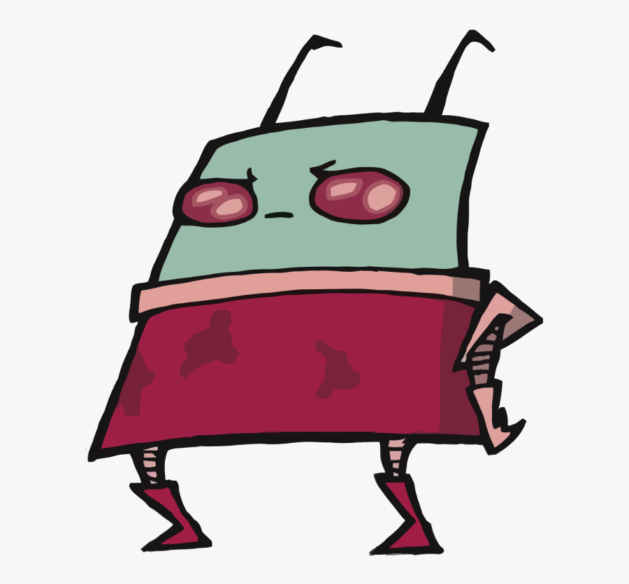 Transparent Germ Clipart - Invader Zim Skoodge, Transparent Clipart