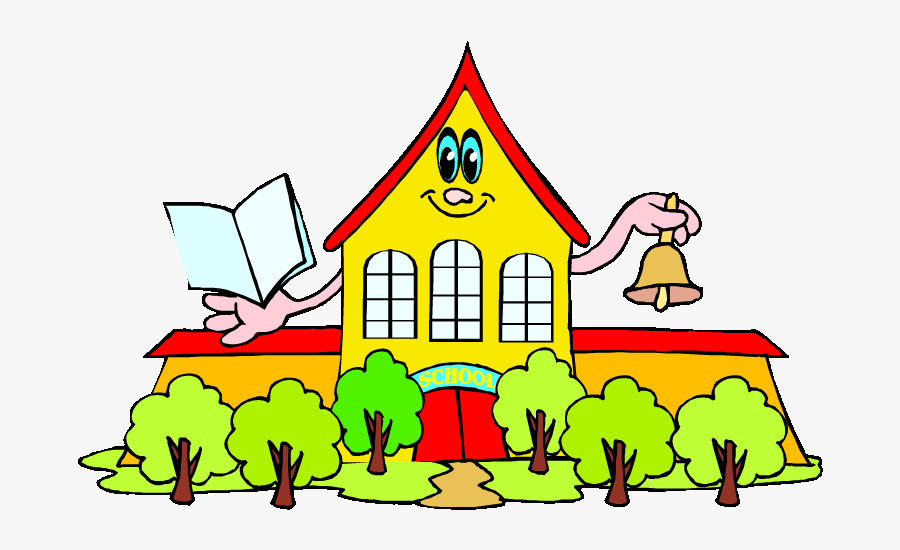 Download Yellow School House Clip Art Clipart School - Yellow School House Clipart, Transparent Clipart