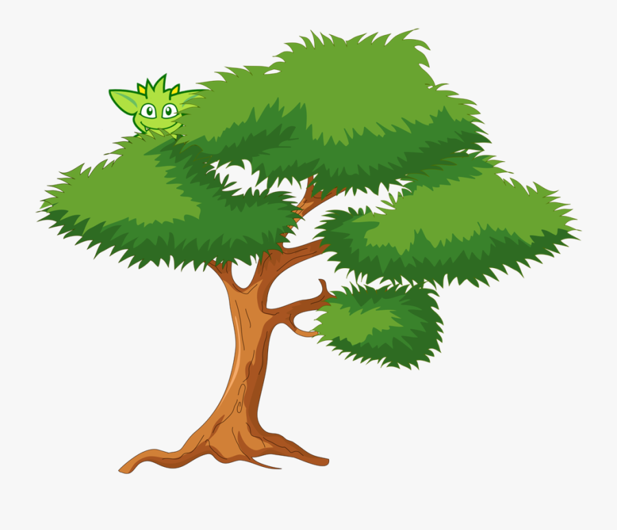 Recipes - Transparent Background Cartoon Tree Png, Transparent Clipart
