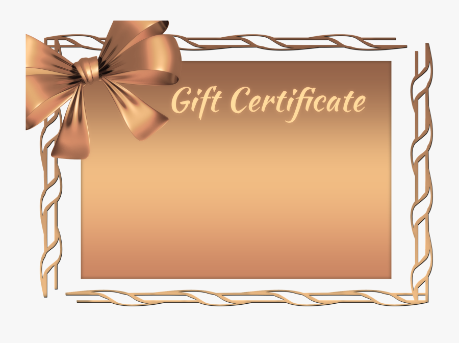 Gift Certificates Available Now, Transparent Clipart