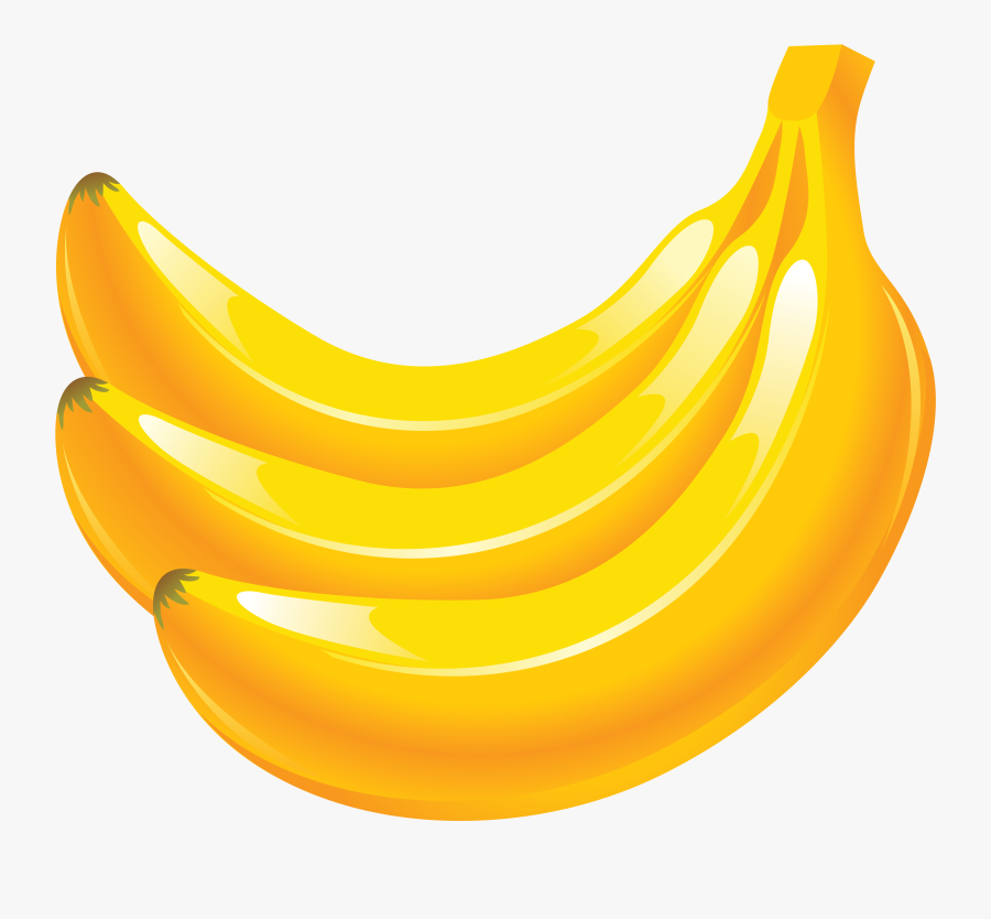 Banana Png Vector, Transparent Clipart