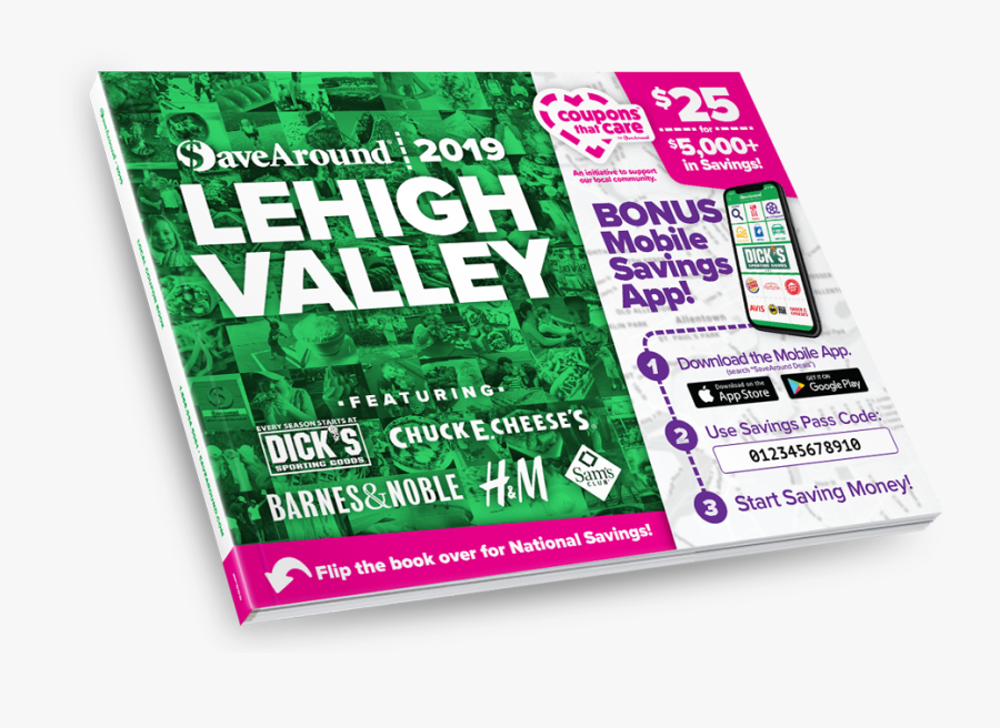 Transparent Coupon Border Clipart - 2019 Greater Erie Coupon Book, Transparent Clipart