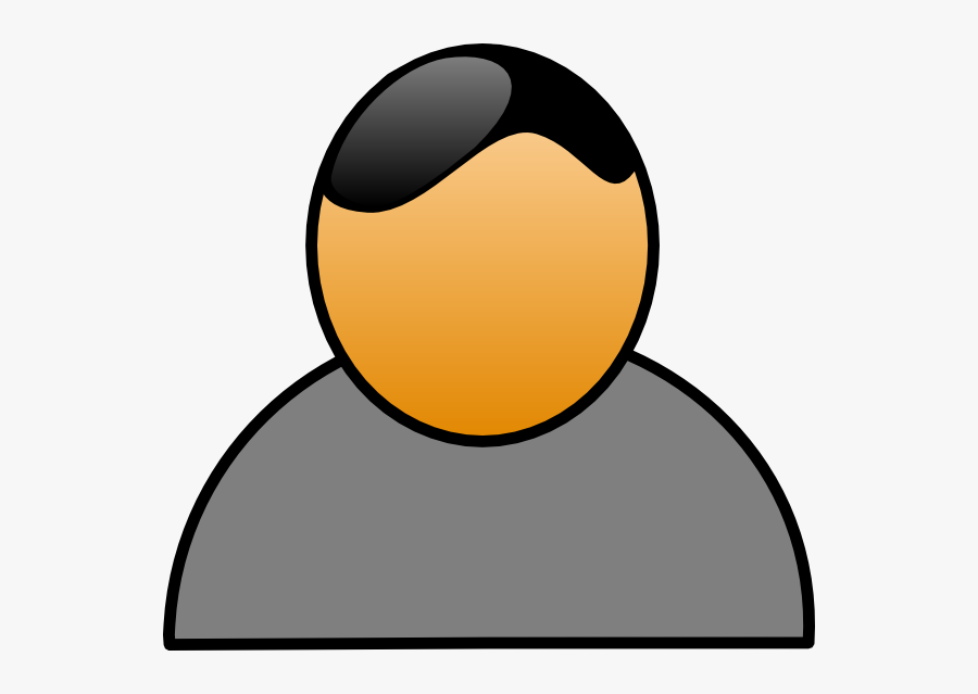 Gray Men Svg Clip Arts - สัญลักษณ์ รูป คน Png, Transparent Clipart