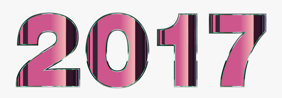 This Free Icons Png Design Of Chromatic 2017- - Pink 2017 Transparent Background, Transparent Clipart