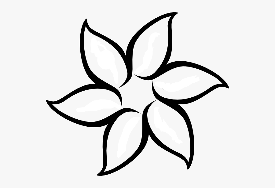 Awesome Resource For Simple Outline Clipart - Flower Clip Art , Free