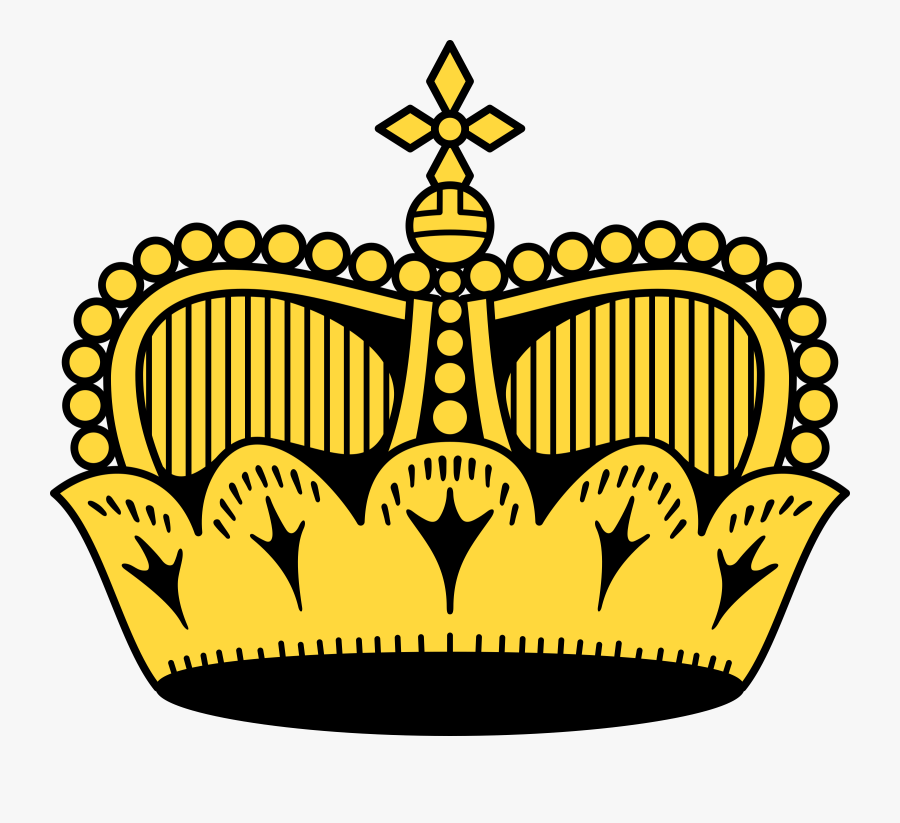 Crown Big Image Png - Corona De La Bandera De Liechtenstein, Transparent Clipart