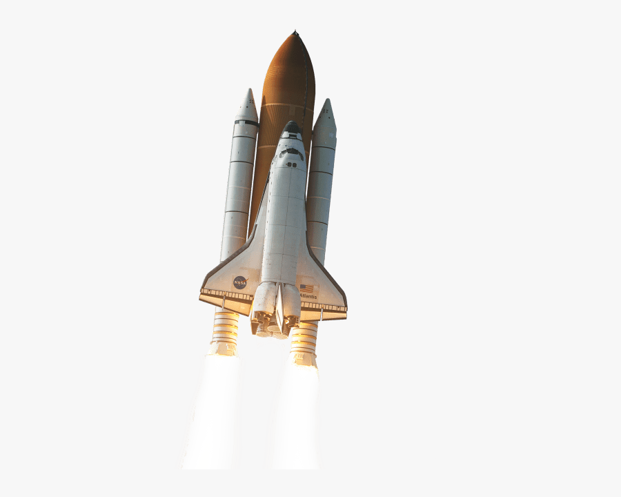Shuttle Starting Png Free - Space Shuttle Transparent Background, Transparent Clipart