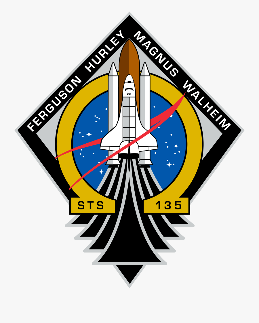 Sts 135 Mission, Transparent Clipart