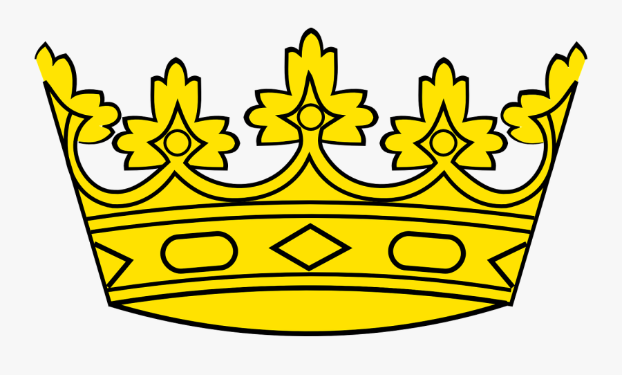 Crown Clipart Black And White Png, Transparent Clipart