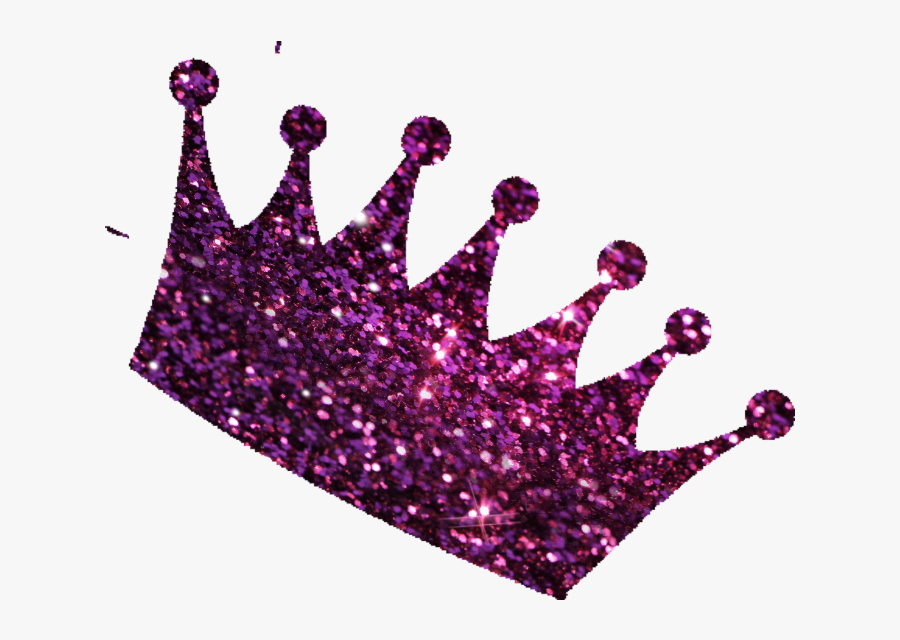 Glitter Crown Cliparts - Pink Glitter Crown Clipart, Transparent Clipart