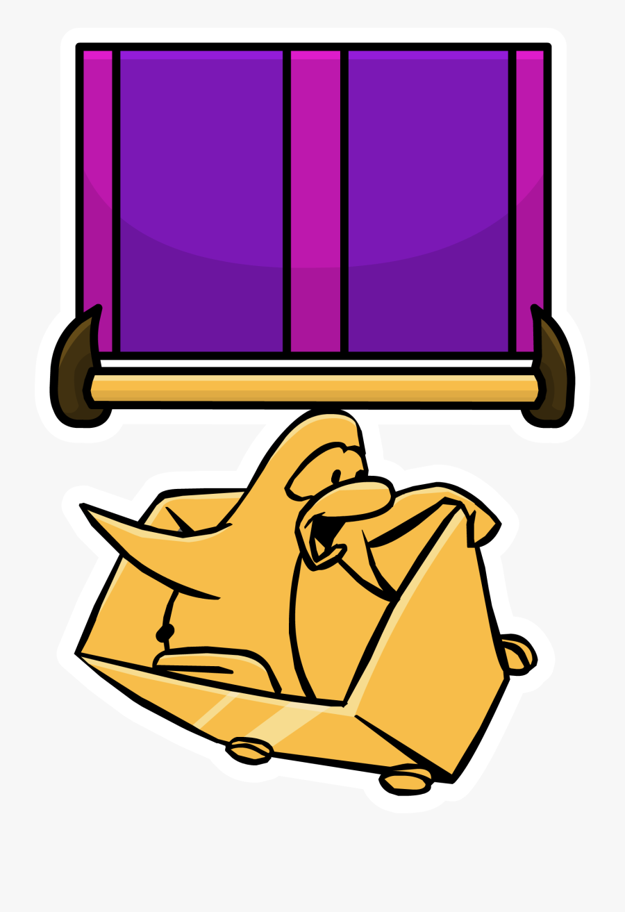 Cart Surfer Medal Pin Clipart , Png Download - Club Penguin Cart Surfer Medal, Transparent Clipart