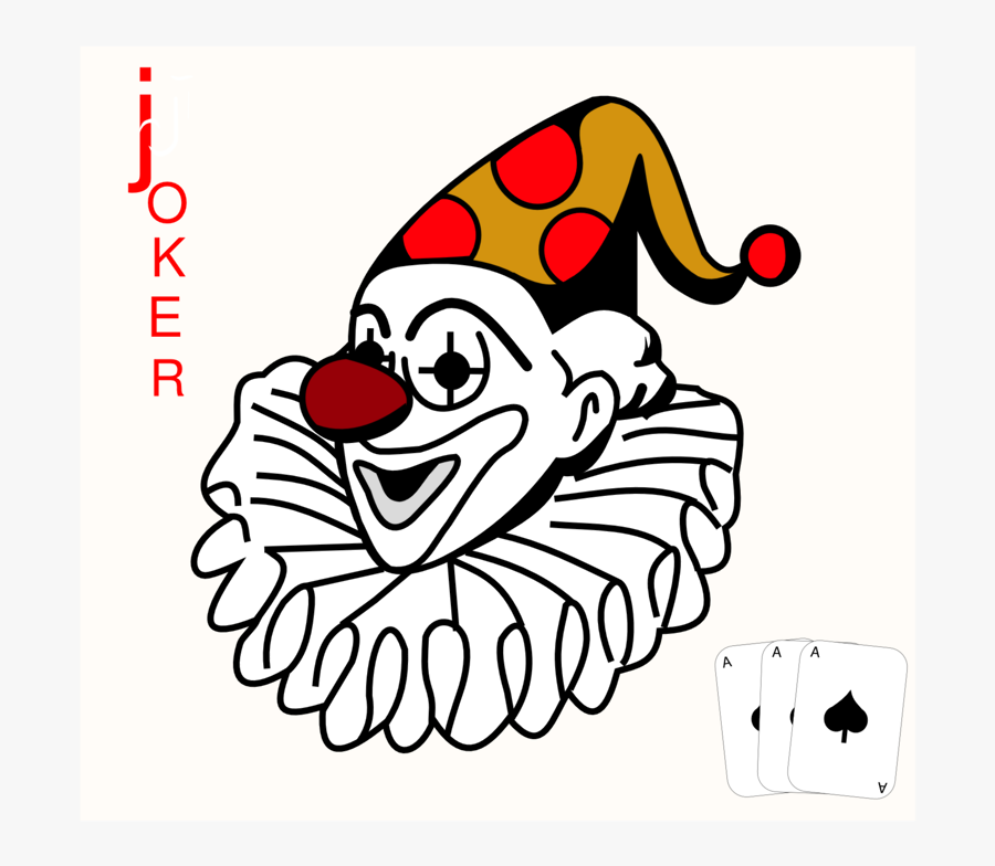 Free Clip Art "joker - Playing Cards Joker Png, Transparent Clipart