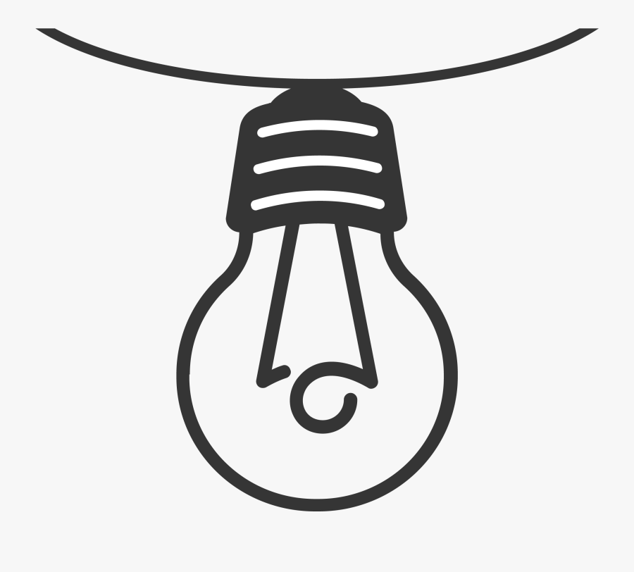 Bulb String Lightings Clipart Png, Transparent Clipart