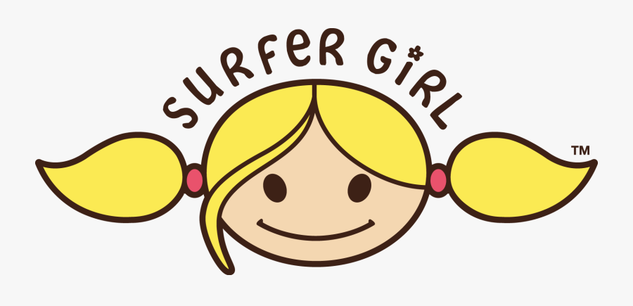 Surfer Girl Logo Png, Transparent Clipart