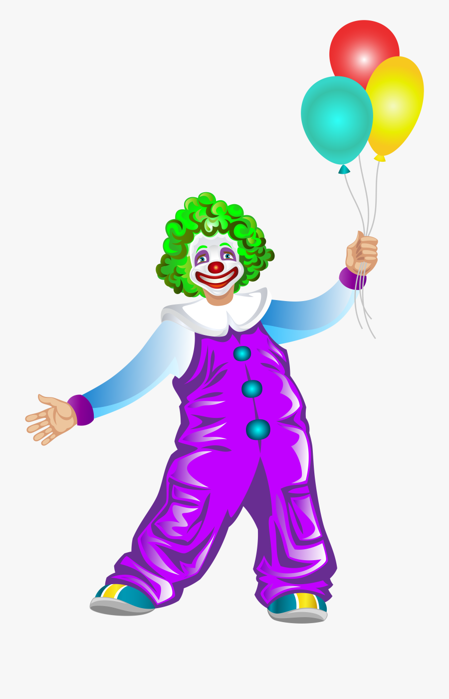 Clown Png Transparent Clip Art Image - Transparent Clown Png, Transparent Clipart