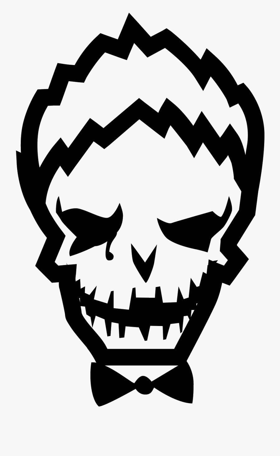 Joker Suicide Squad Icon Clipart , Png Download - Suicide Squad Joker Logo, Transparent Clipart