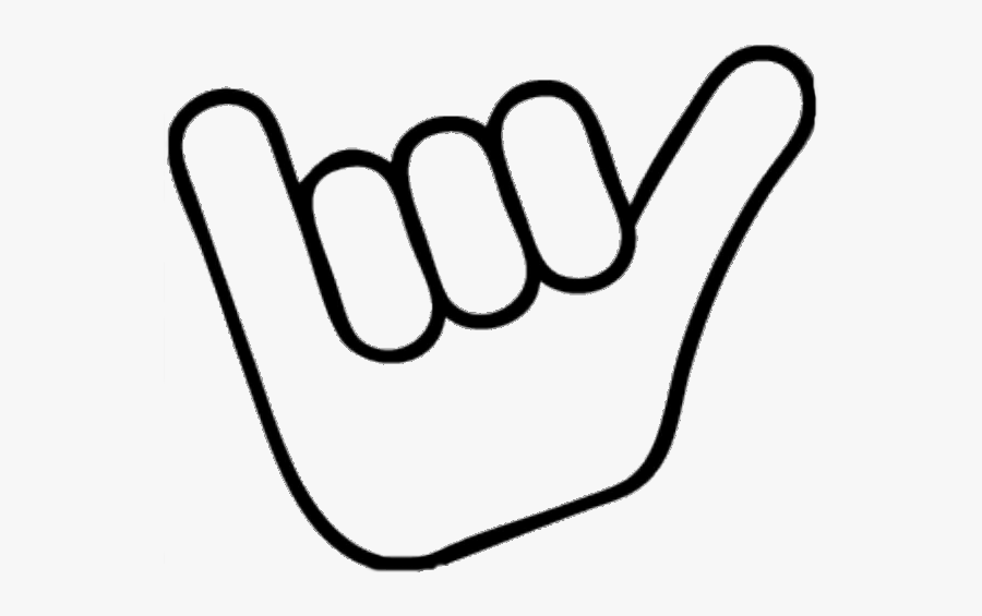 Hang Ten Logo Vintage - Sinal Da Hang Loose, Transparent Clipart