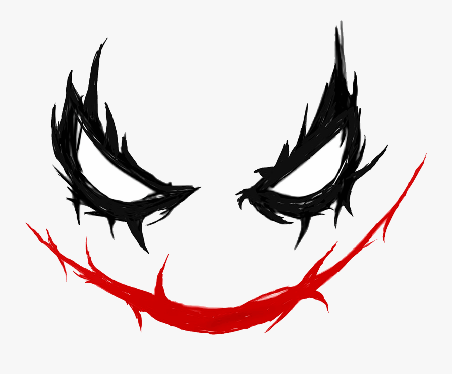 Collection Of Free Smile Drawing Joker Download On - Joker Smile Png, Transparent Clipart