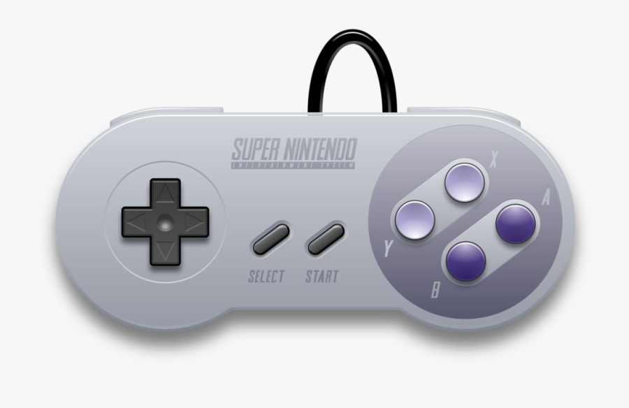 Controller Clipart Electronic Game - Snes Controller, Transparent Clipart
