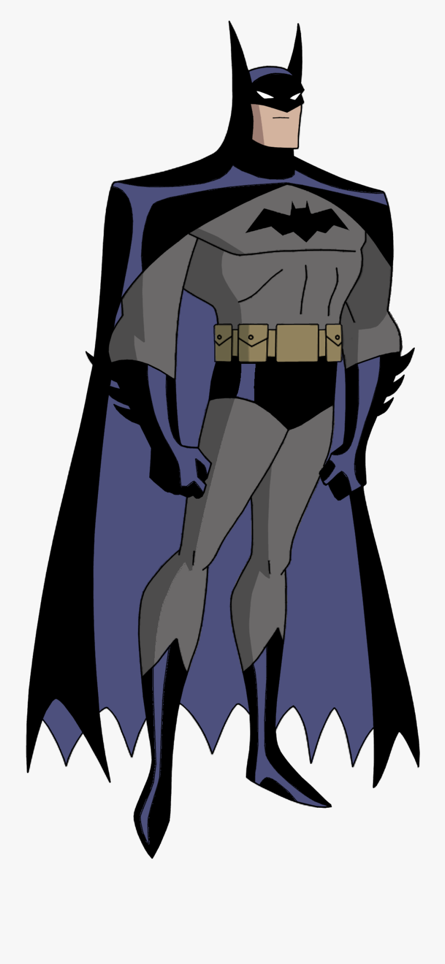 Batman Clip Art - Batman Justice League Animated, Transparent Clipart