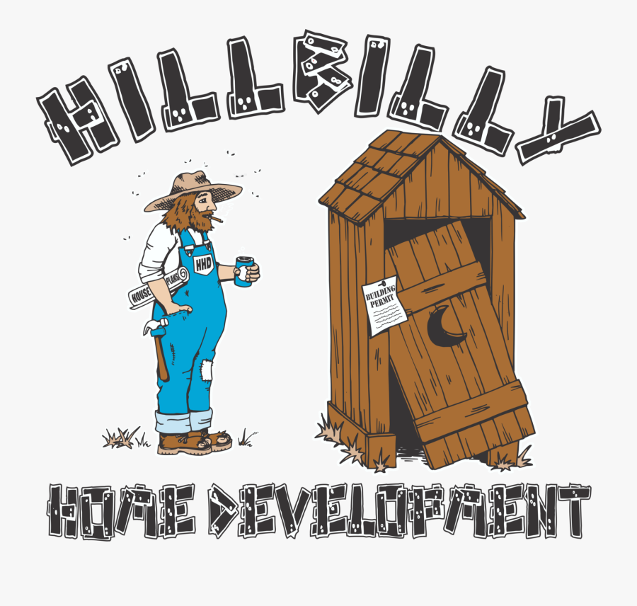 Clip Art Home Development - Hillbilly Outhouse Clipart, Transparent Clipart
