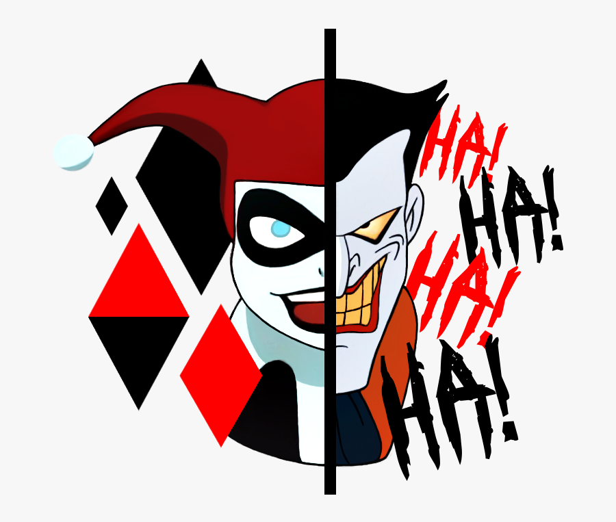 Harley Quinn And Joker Animated Series, Transparent Clipart