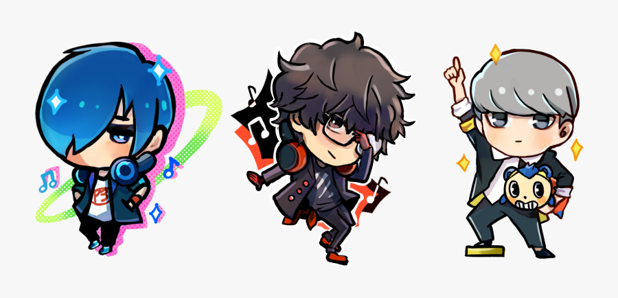 Hd File C8eea0bc80 Original - Persona 3 4 5 Protagonist, Transparent Clipart