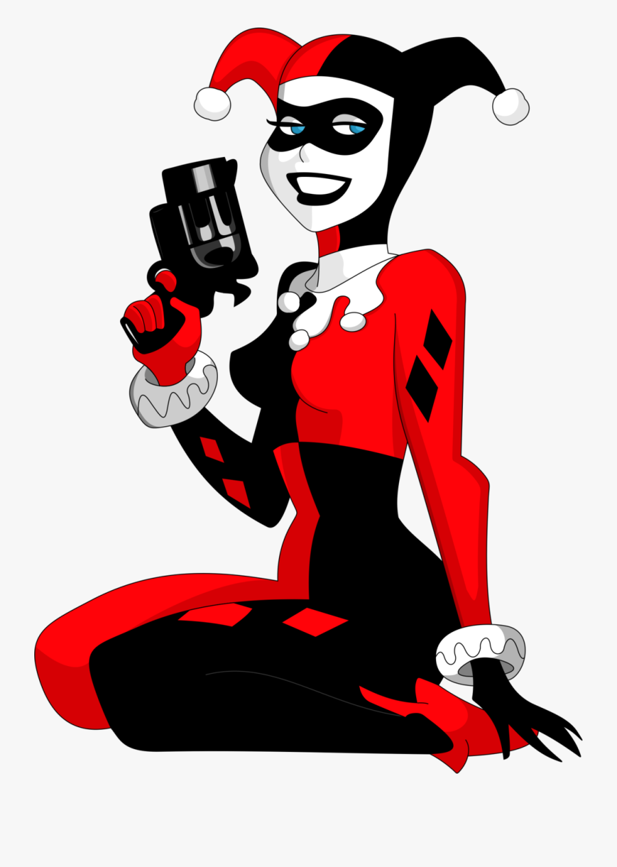 Cartoon Harley Quinn Png , Free Transparent Clipart - ClipartKey