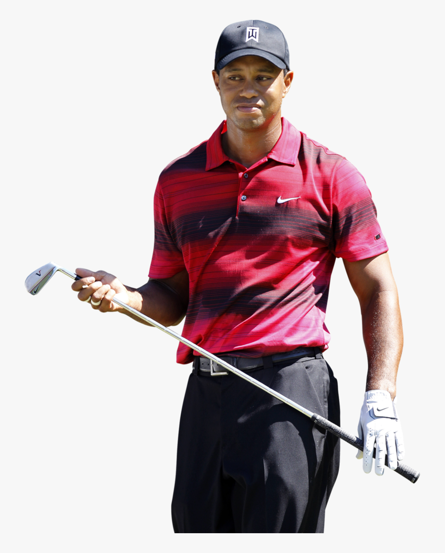 Tiger Woods Clipart - Tiger Woods White Background, Transparent Clipart