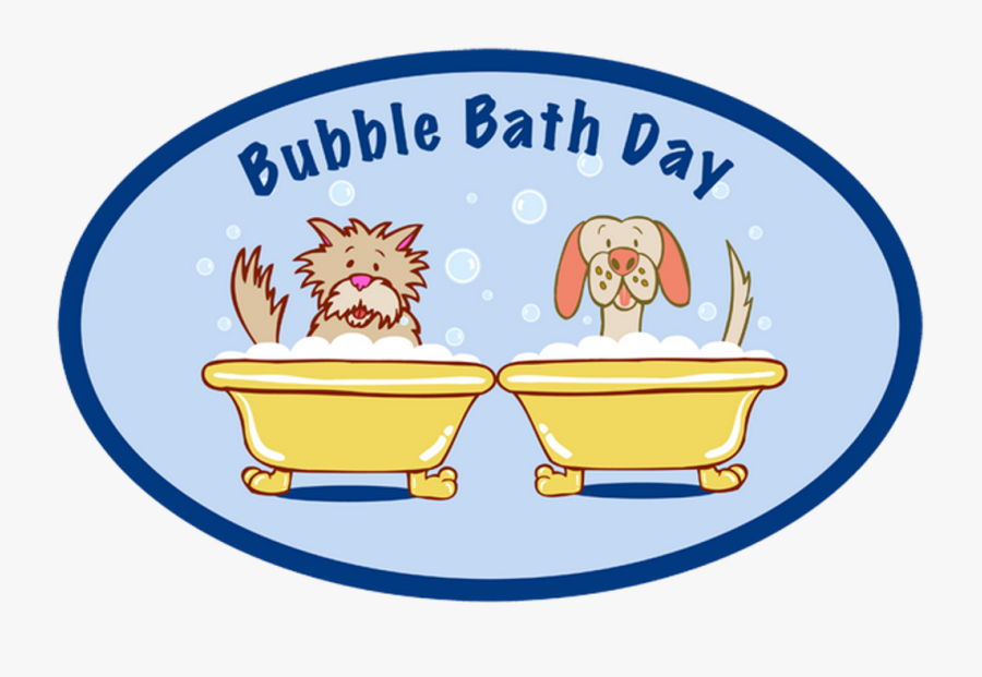 Bubble Bath Day Clipart, Transparent Clipart