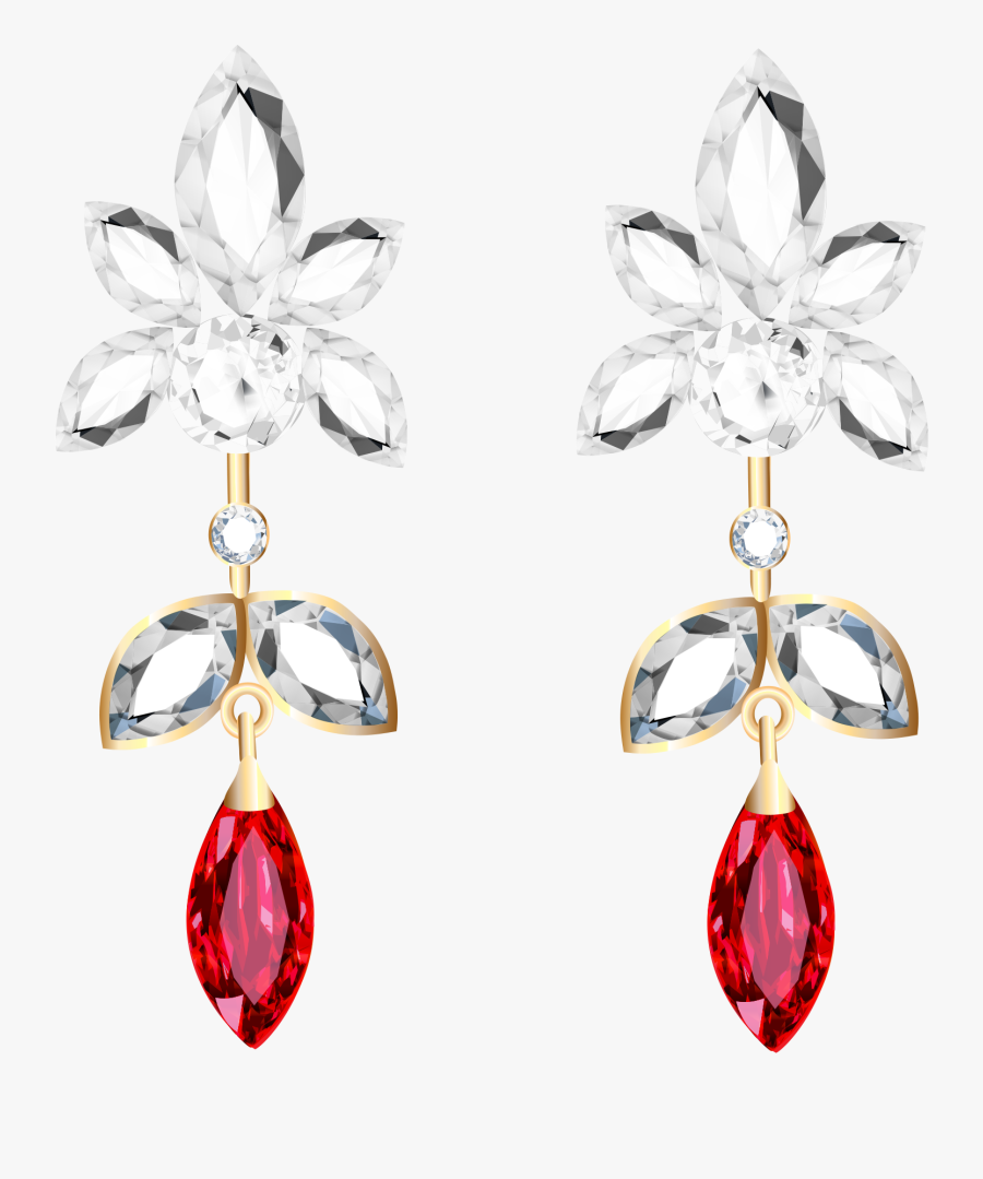 Useful For Developer Earrings Clipart Bese64 Converted - Earrings Clipart Transparent Background, Transparent Clipart