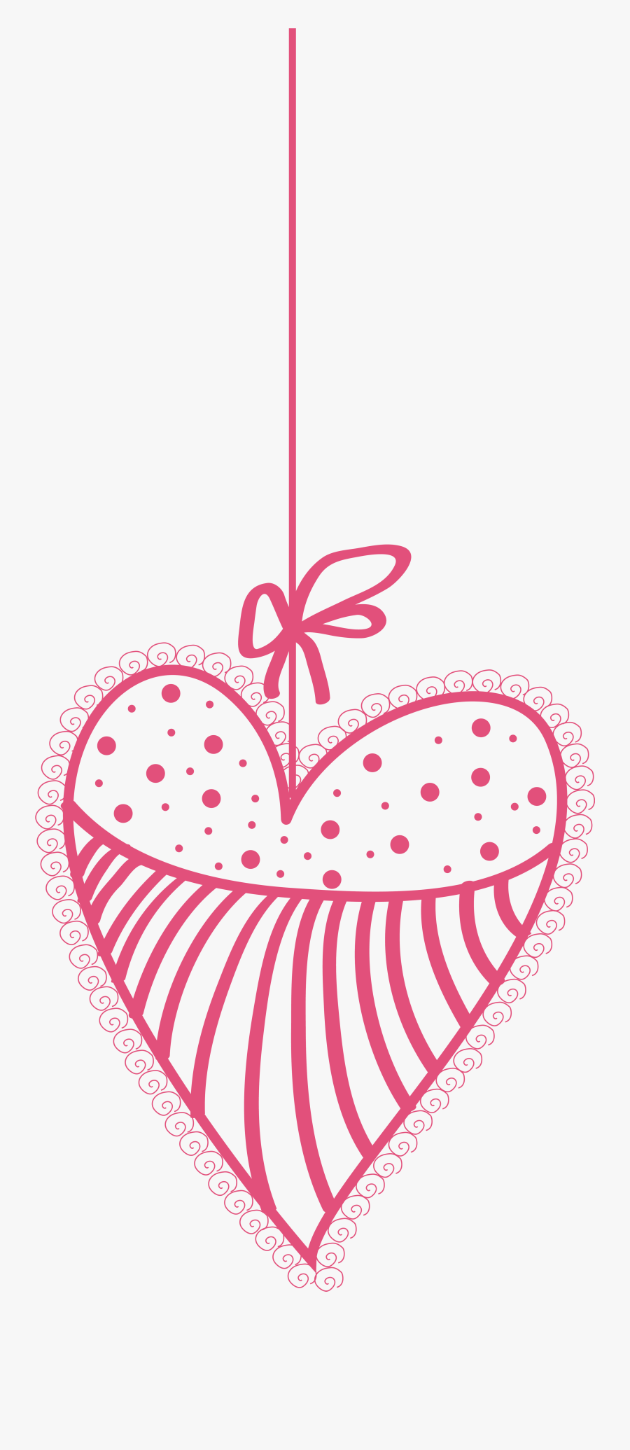 Decorative Heart Transparent Png Clip Art Image - Heart, Transparent Clipart