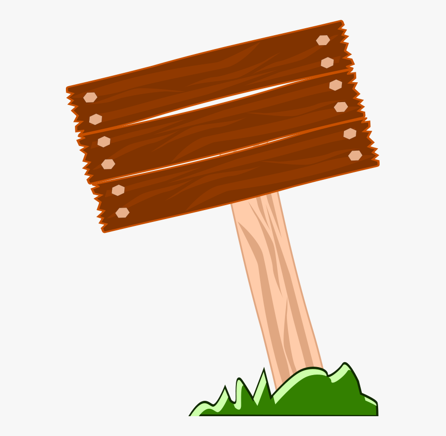 Transparent Wood Sign Png - Board Clipart, Transparent Clipart