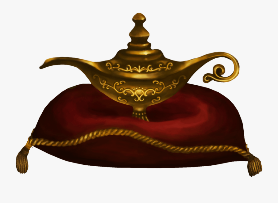Magic Lamp Clipart - Transparent Aladdin Lamp Png, Transparent Clipart