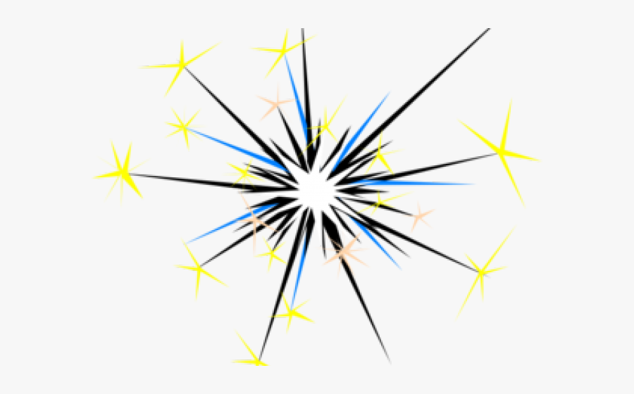Sparkles Clipart Transparent Background - Sparks Clipart, Transparent Clipart