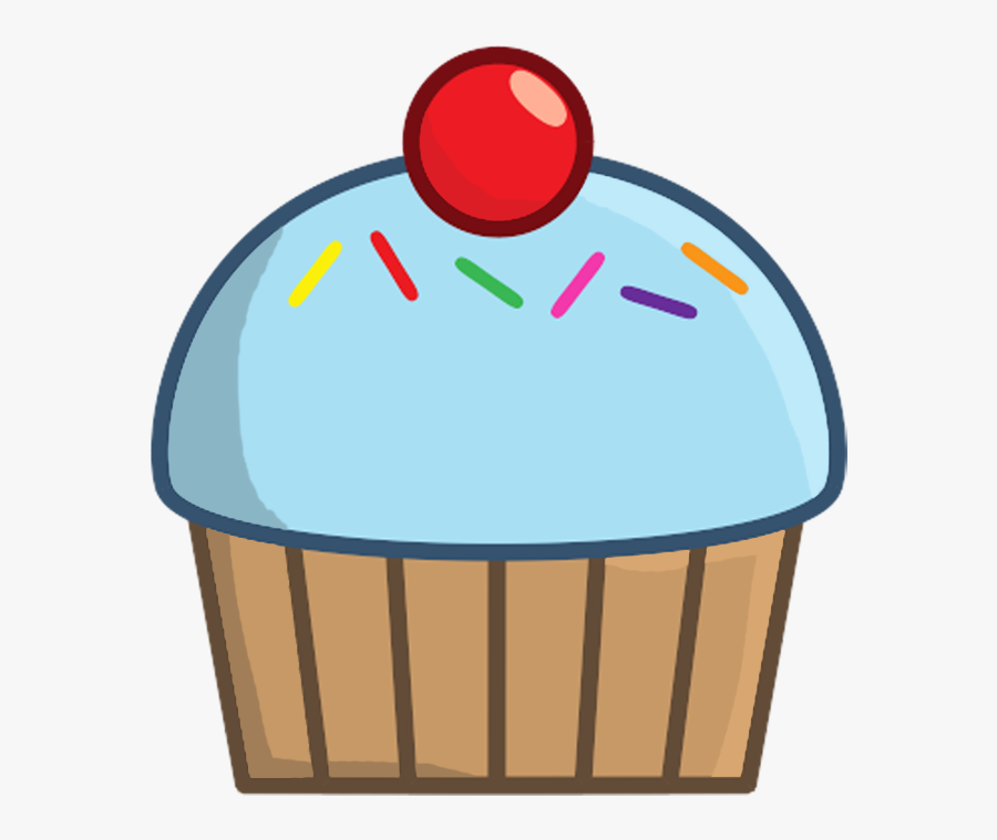 Through The Woods Wiki - Blue Cupcake Cartoon Png, Transparent Clipart