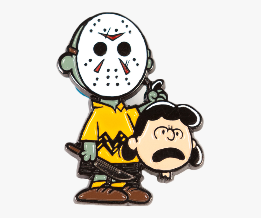 Waysandmeans Pins Aw-106 - Peanuts Friday The 13th, Transparent Clipart