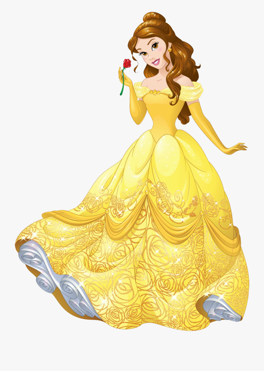 Princess Belle Silhouette Clip Art