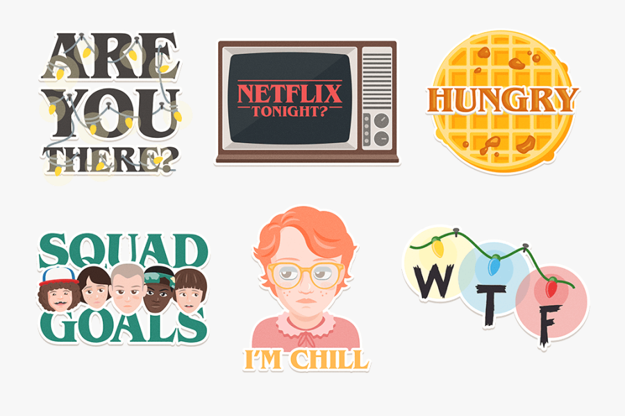 Transparent Finn Wolfhard Png - Stranger Things Stickers Printable, Transparent Clipart
