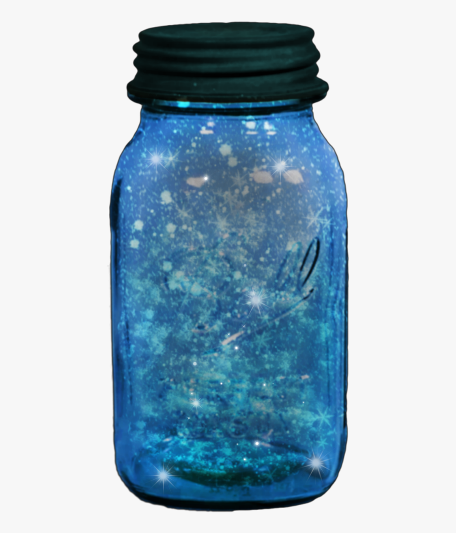 #ftestickers #clipart #bottle #sparkles #blue - Clipart Glitters In The Bottle, Transparent Clipart