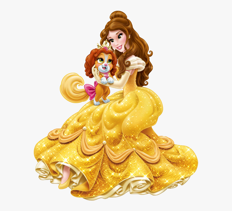 Puppy Rapunzel Cinderella Disney - Belle Palace Pets Teacup, Transparent Clipart