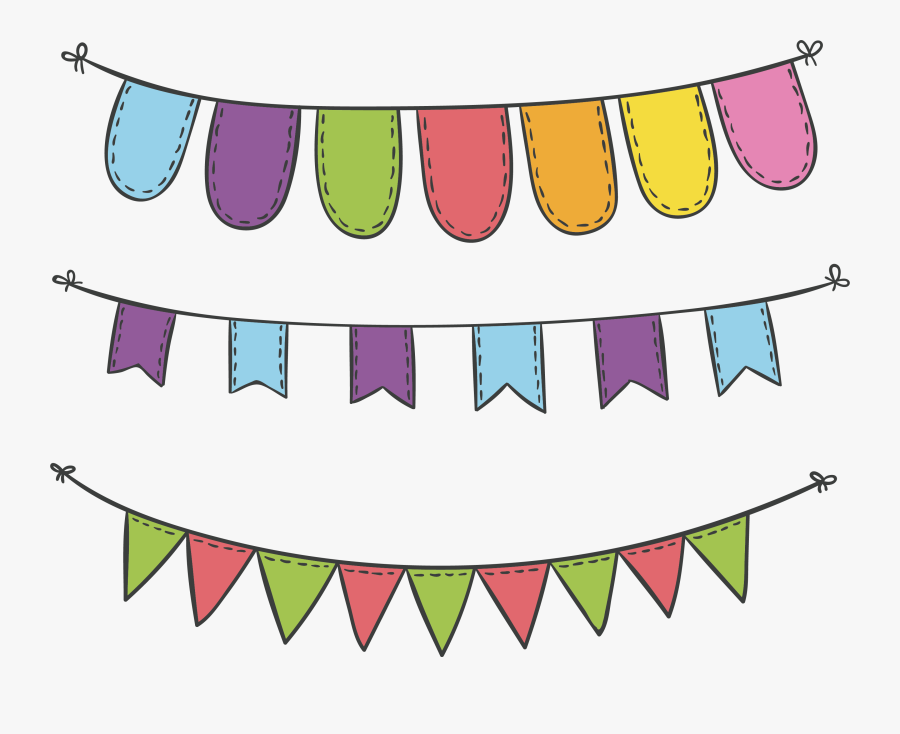 Transparent Banner Clipart - Party Flag Png, Transparent Clipart