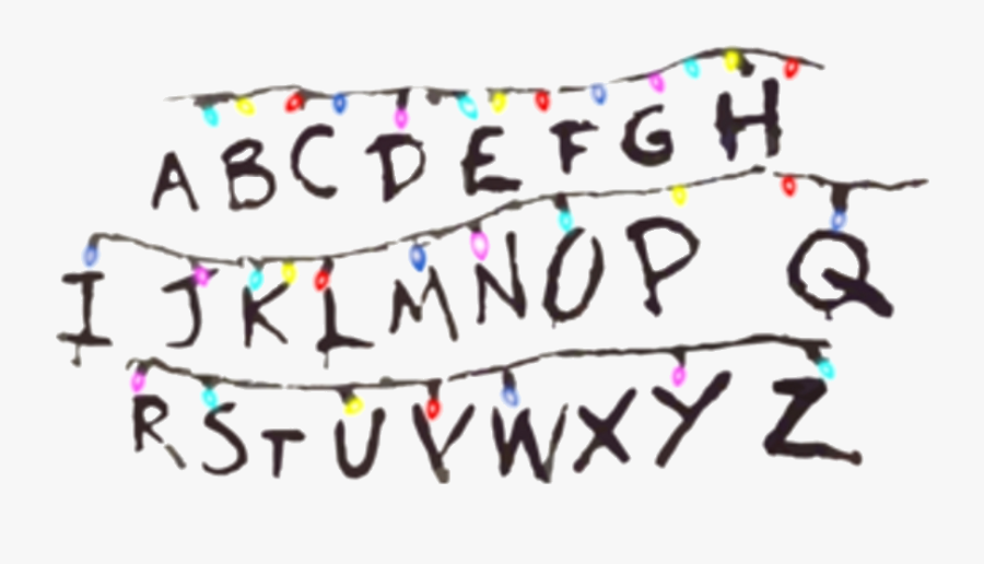 #stranger #things #eleven #mike #alphabet - Calligraphy, Transparent Clipart