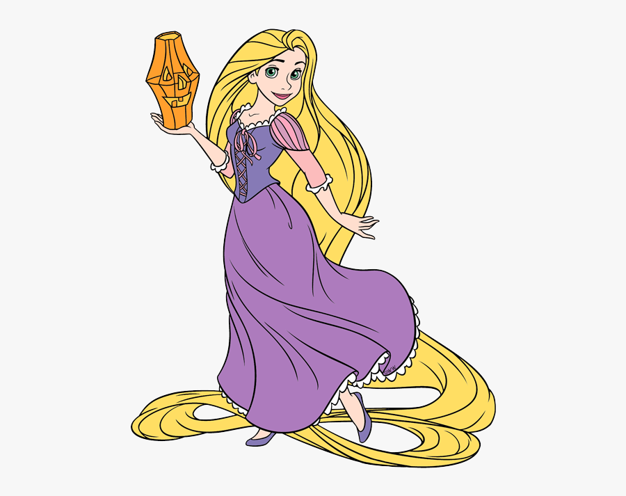 Disney Halloween Clip Art - Phineas And Ferb Rapunzel, Transparent Clipart