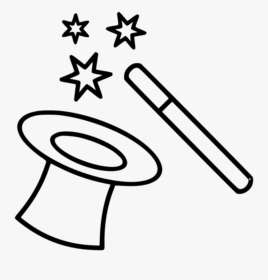 Transparent Magician Clipart - Illusion Icon, Transparent Clipart