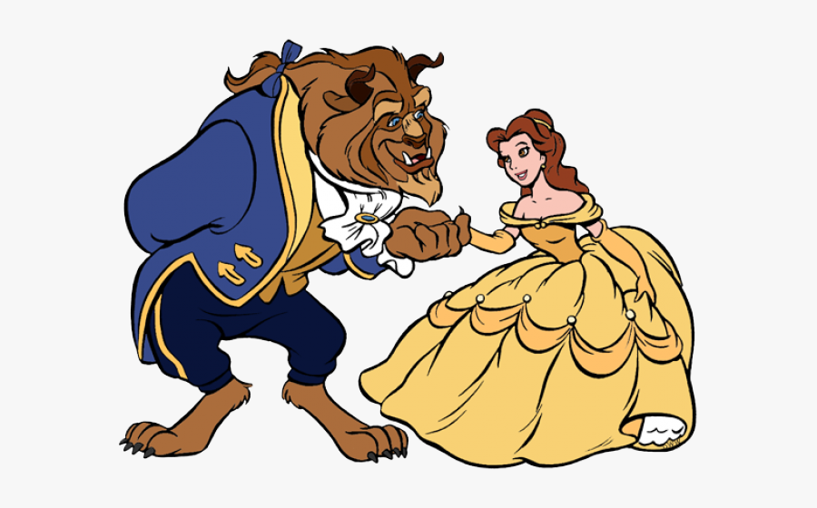 Beast Bowing To Belle Clipart , Png Download - Disney Beauty And The Beast Clipart, Transparent Clipart