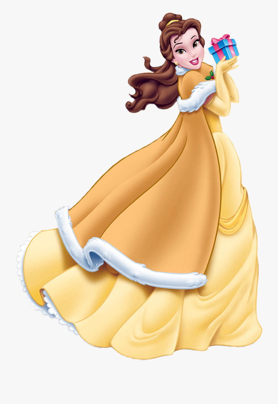 Disney Princess Christmas Belle , Free Transparent Clipart ClipartKey