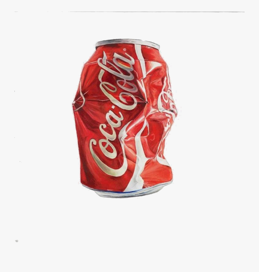 Crushed Coca Cola Can Transparent, Transparent Clipart