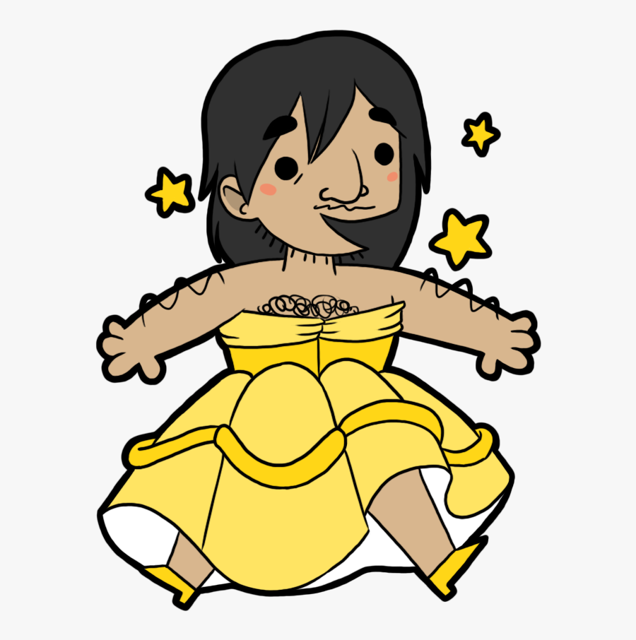 Belle Of The Desert By A La Moe - Cartoon, Transparent Clipart