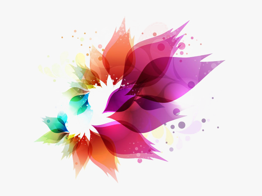 Abstract Colors Png Clipart - Clip Art Colorful Designs, Transparent Clipart